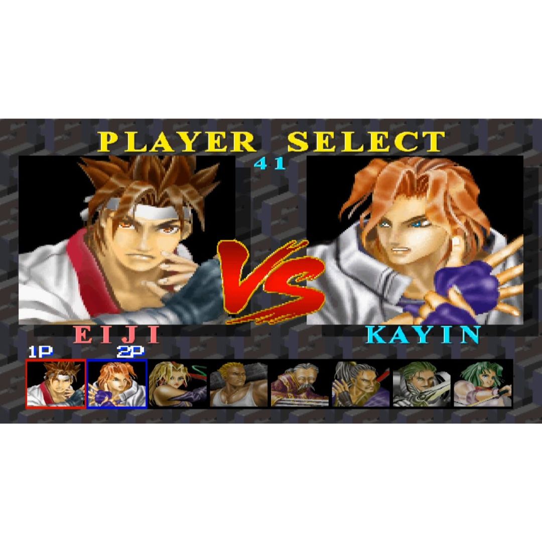 Battle Arena Toshinden - personajes