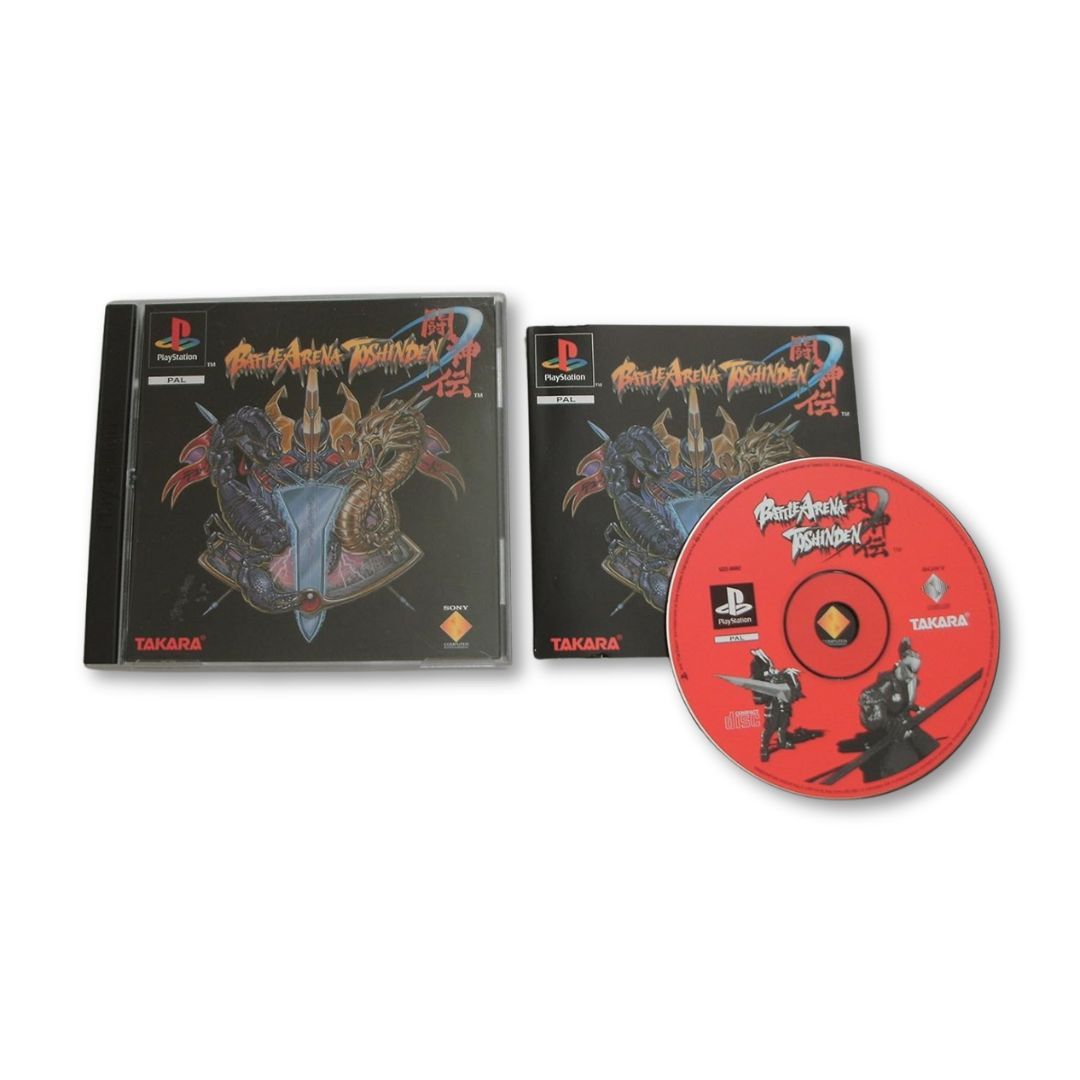 Battle Arena Toshinden play station pal